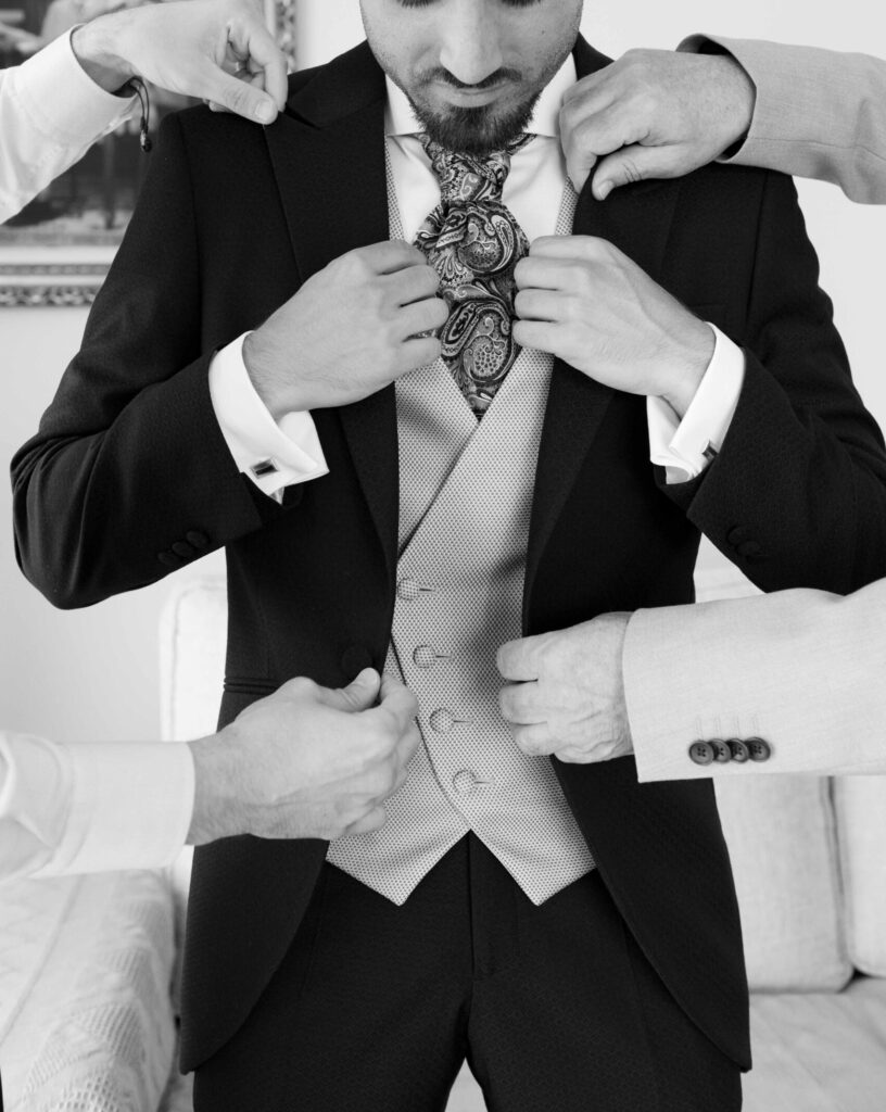 boda albaida novio traje