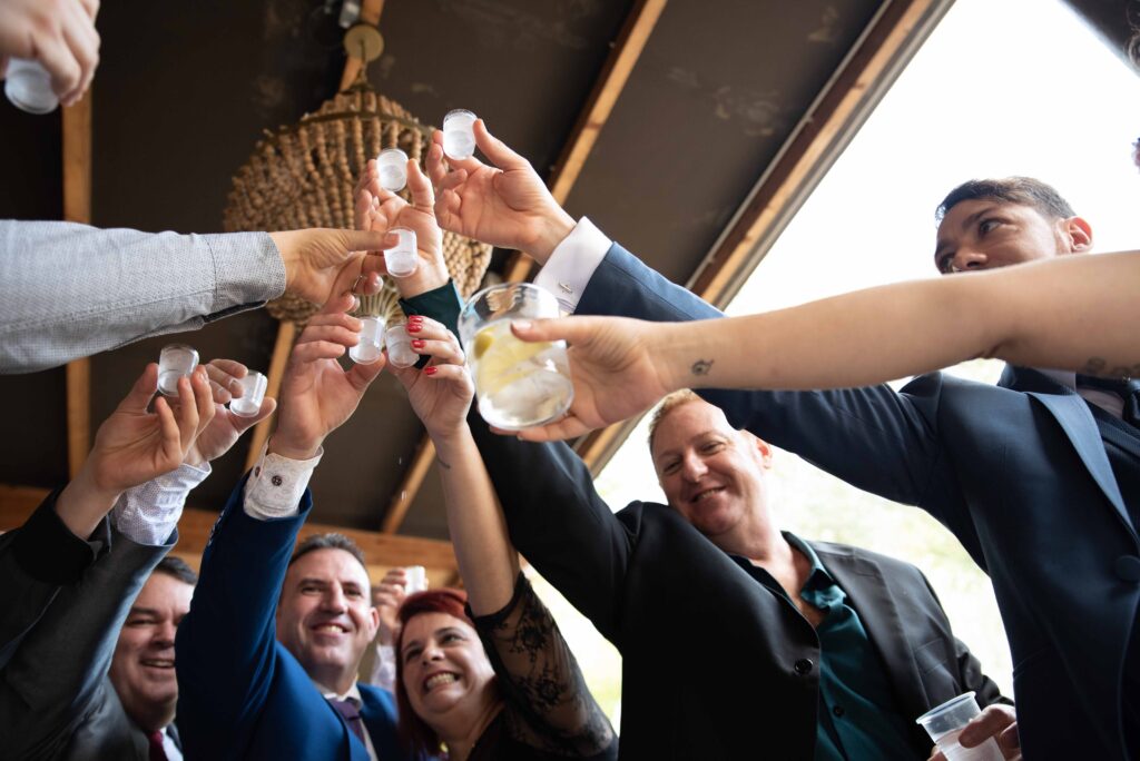 celebració boda coctel