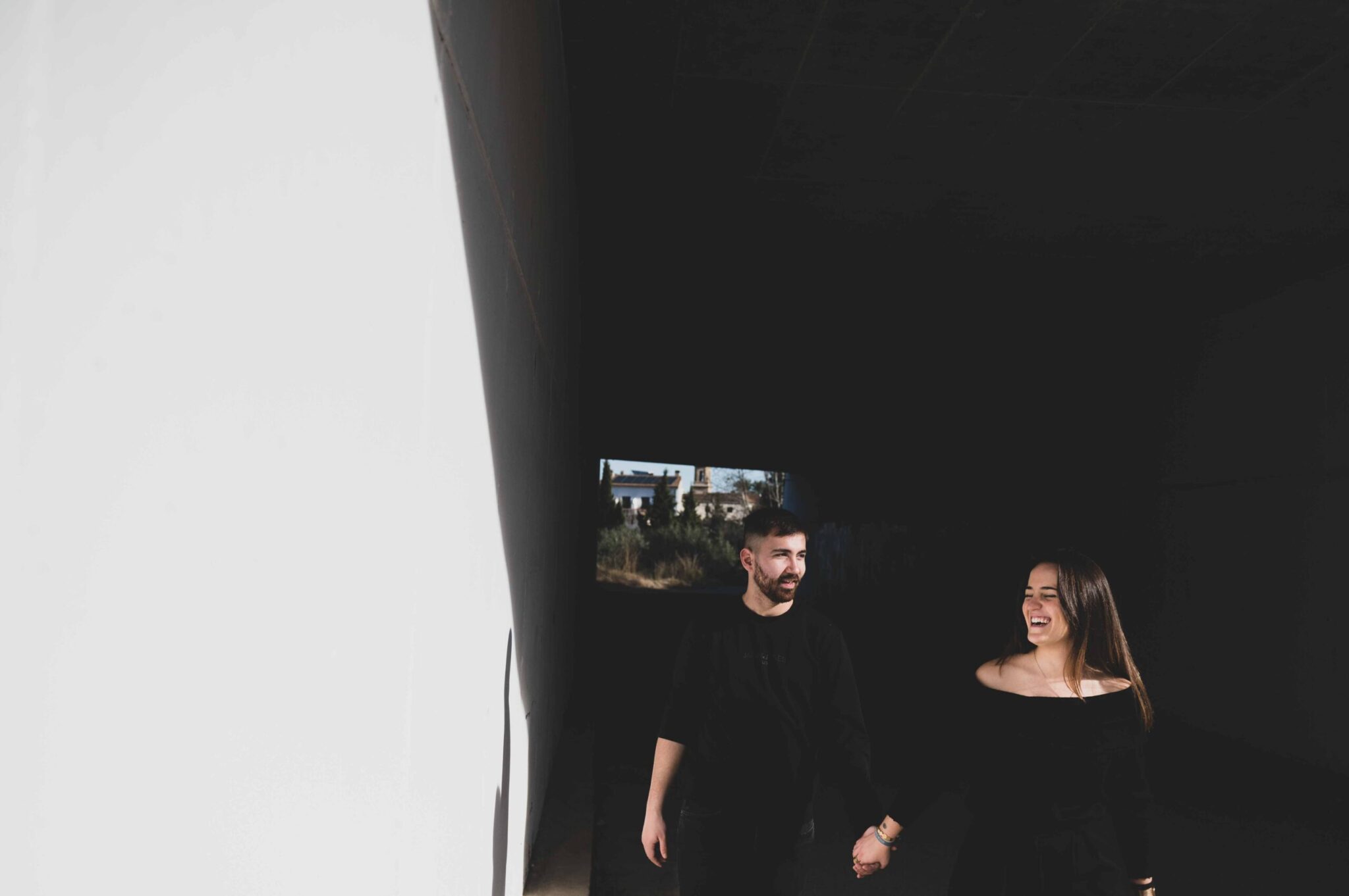 pareja novios preboda benissoda